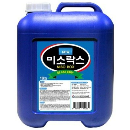 경성크린텍 미소락스 13kg 락스 표백 살균 소독 말통 대용량 업소용이미지입니다. 누르면 해당 게시물로 새창이동합니다.