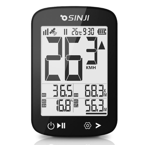 신지전자 GPS 자전거 속도계 RS-G300_이미지
