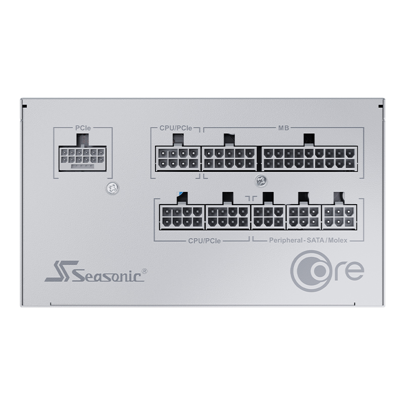 시소닉 CORE V2 GX-850 GOLD 풀모듈러 ATX3.1 화이트_이미지