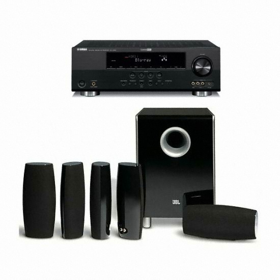 JBL CS6100 + 야마하 AV리시버 (RX-V465)_이미지