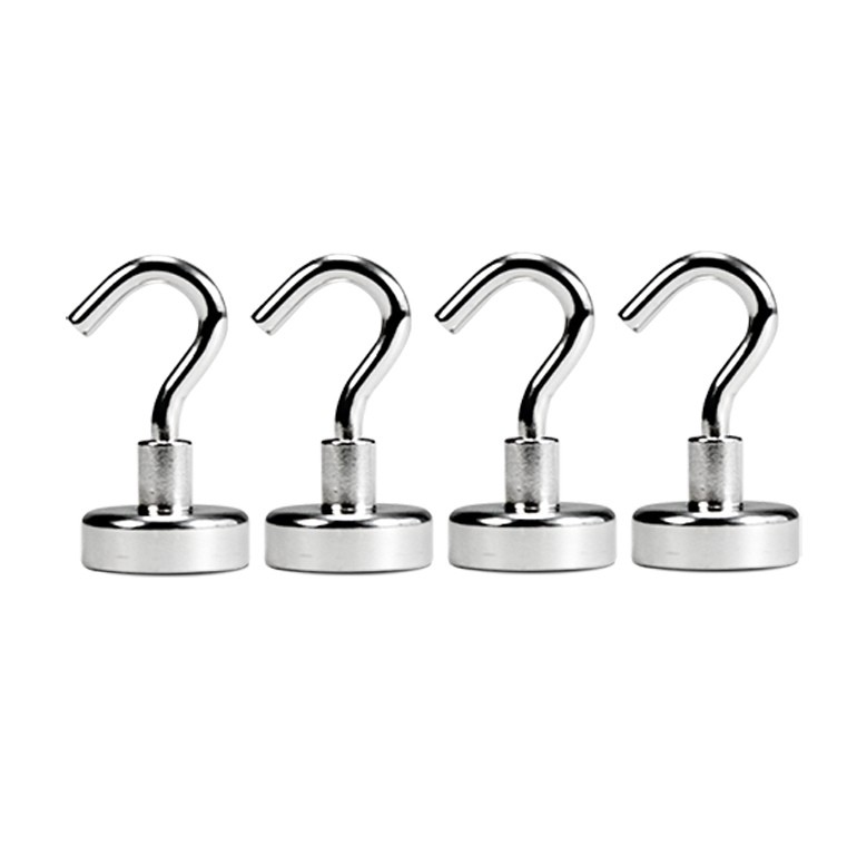 노마드 자석고리 실버 (20mm,4P)_이미지