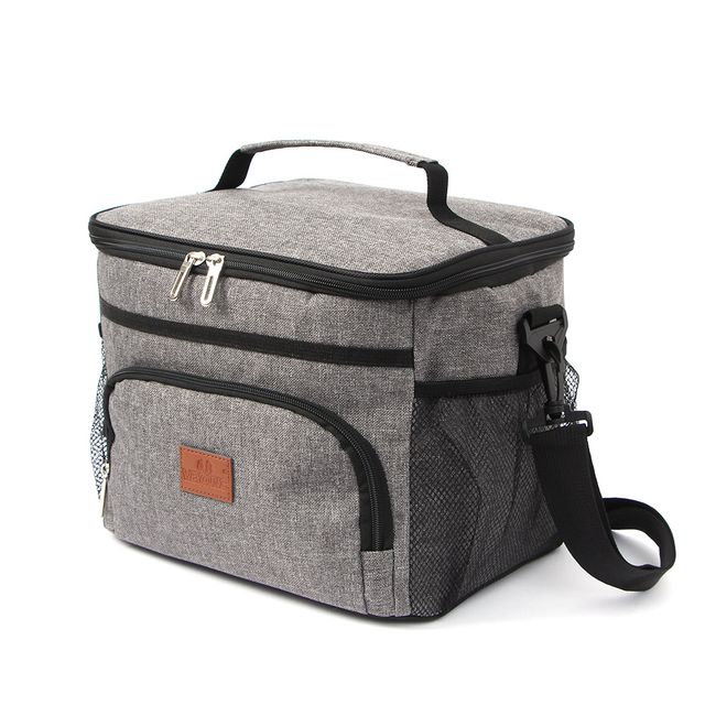 조이풀 보온보냉 아이스백 15L (그레이)_이미지