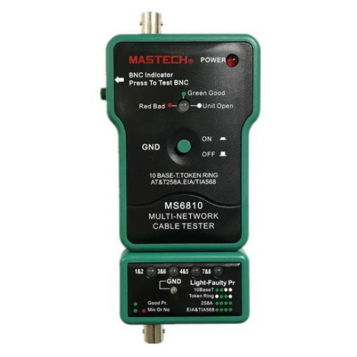 MASTECH 멀티 네트워크 케이블 테스터 MS6810
