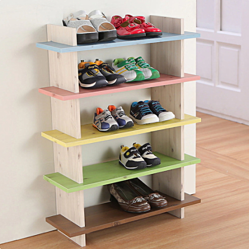 아라마가구 무지개 5단 신발장 (60cm)_이미지