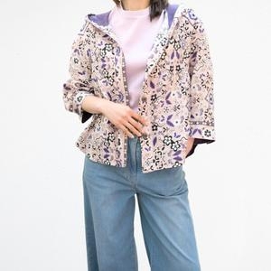 비꼴리끄 린넨 후디 칠부 소매 셔츠자켓 B252PJ1020_이미지