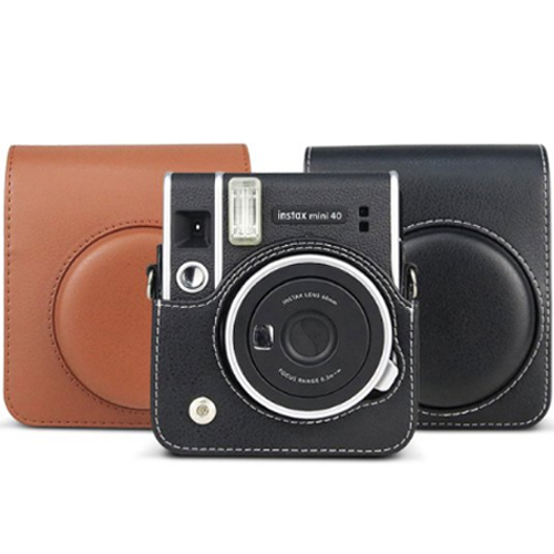 블루존 후지필름 INSTAX 미니40용 가죽 케이스이미지입니다. 누르면 해당 게시물로 새창이동합니다.