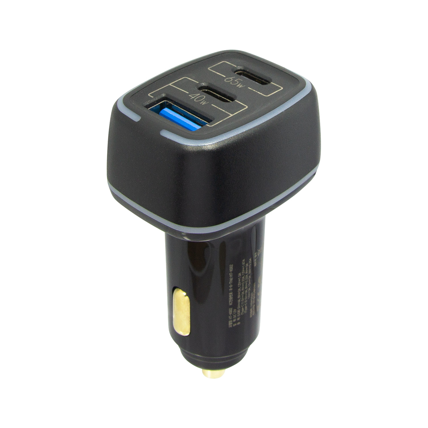 탑라인에이치디 솔탑 PD고속충전 멀티 시거잭 USB C타입 3포트 105W 차량용 충전기 SOLTOP-987_이미지