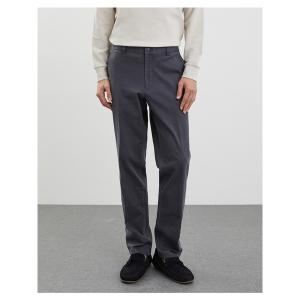 면 워싱 슬림 밴딩 팬츠_MIVDL4S1361