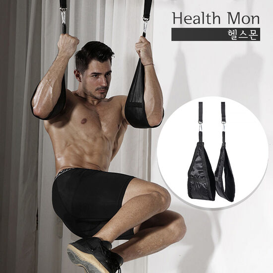 헬스몬 행잉 레그레이즈 AB 스트랩_이미지