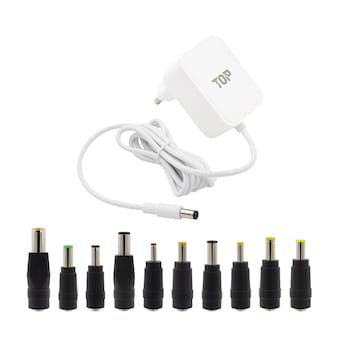 HDTOP DC 12V 1A CCTV 화이트 <b>어댑터</b>