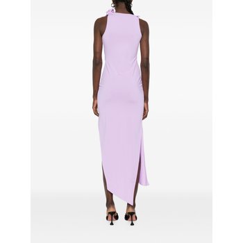 ���丣�� Flower knot detail midi dress COPR445F5021 T