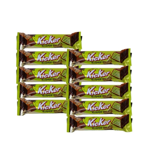 크라운제과 키커바 피스타치오 28g (10개)_이미지