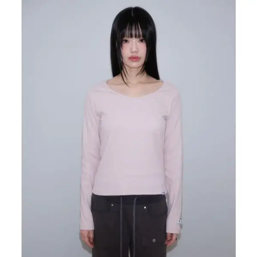 ���������� ROSEFRANTZ Essential Rose Label Long Sleeve Gray RSTSPLS11P2 213709