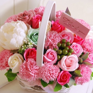 늘푸른나무공방 비누꽃 엔젤카네이션 핑크