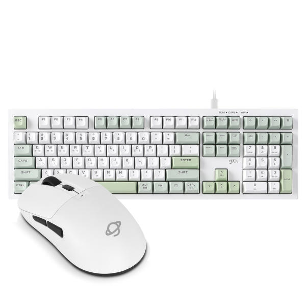 ��Ŭ��Ŀ OPK50 ���Ϸ��� M RGB + OP100 ȭ��Ʈ Ű���� ������ ���콺 ��Ʈ