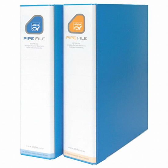 파이프바인더 2공 세로형 AP206 A4 6cm 70mm