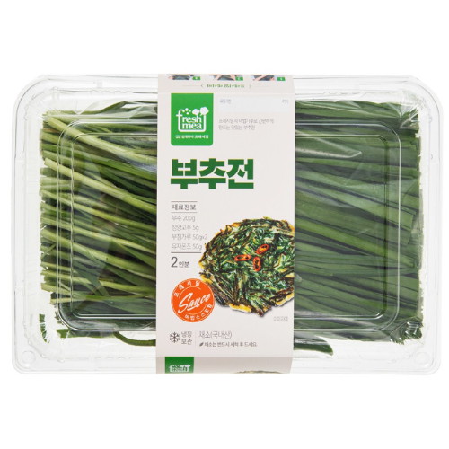 프레시밀 부추전 355g (4개)_이미지