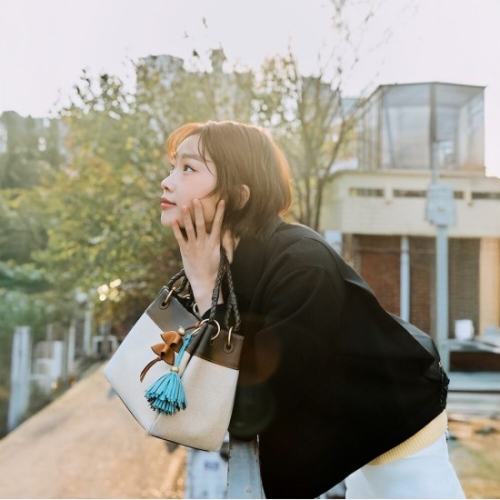 빈폴 ACC BE52D3M02D 레이나 루프 핸들 토트백 브라운 F 진한갈색_이미지