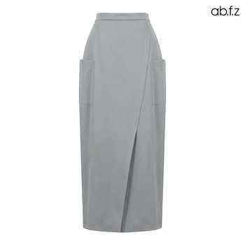 랩 카고 H라인 스커트 AFY1QS03A