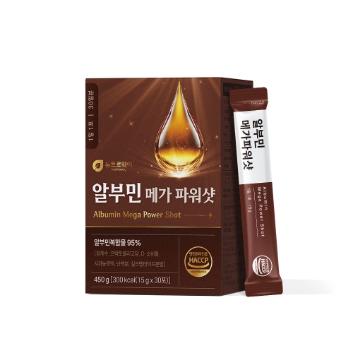 뉴트로웨이 알부민 메가 파워샷 30포 (6개)_이미지