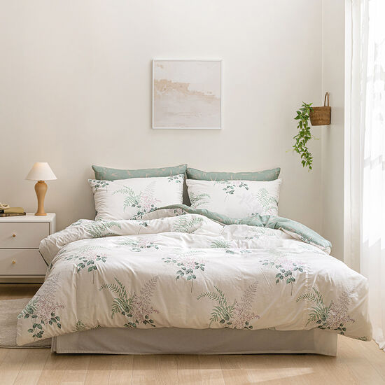 파르페 플로리 60수 면모달 무봉제 차렵이불패드세트 (싱글 S/슈퍼싱글 SS)_이미지