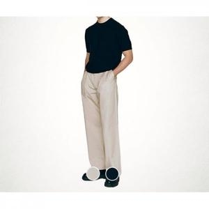 지오다노 115527 LW 와이드 플리츠 치노 팬츠 1017245_이미지