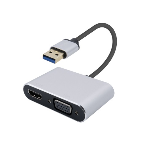 라이트컴 COMS FW407 USB 3.0 to HDMI/VGA 변환 컨버터