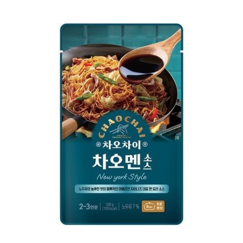 샘표 차오차이 차오멘소스 100g이미지입니다. 누르면 해당 게시물로 새창이동합니다.