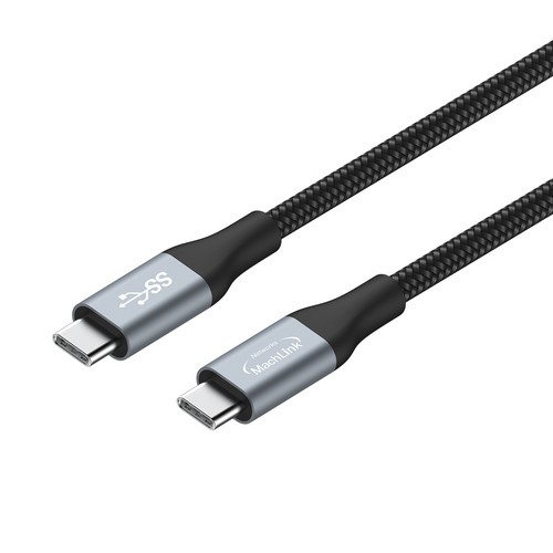 마하링크 USB 3.1 20Gbps PD C to C타입 100W 케이블 ML-CCG2X (0.6m)_이미지