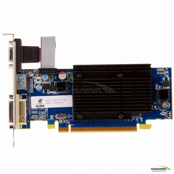 라데온 HD 4350 DDR2 HDMI 256MB(S:1GB) 무소음 LP 이엠텍