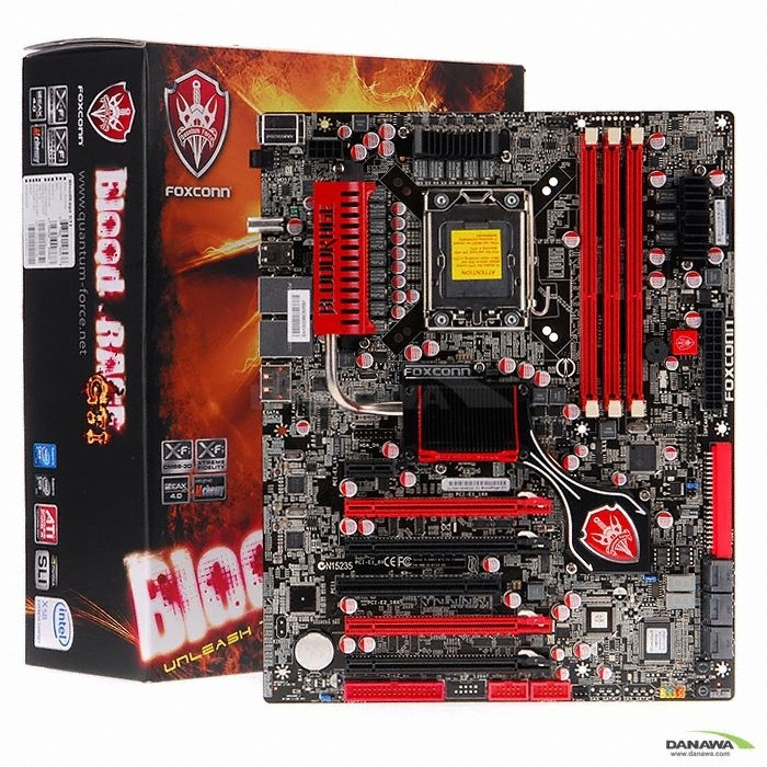 FOXCONN BloodRage GTI-X58 피씨디렉트_이미지