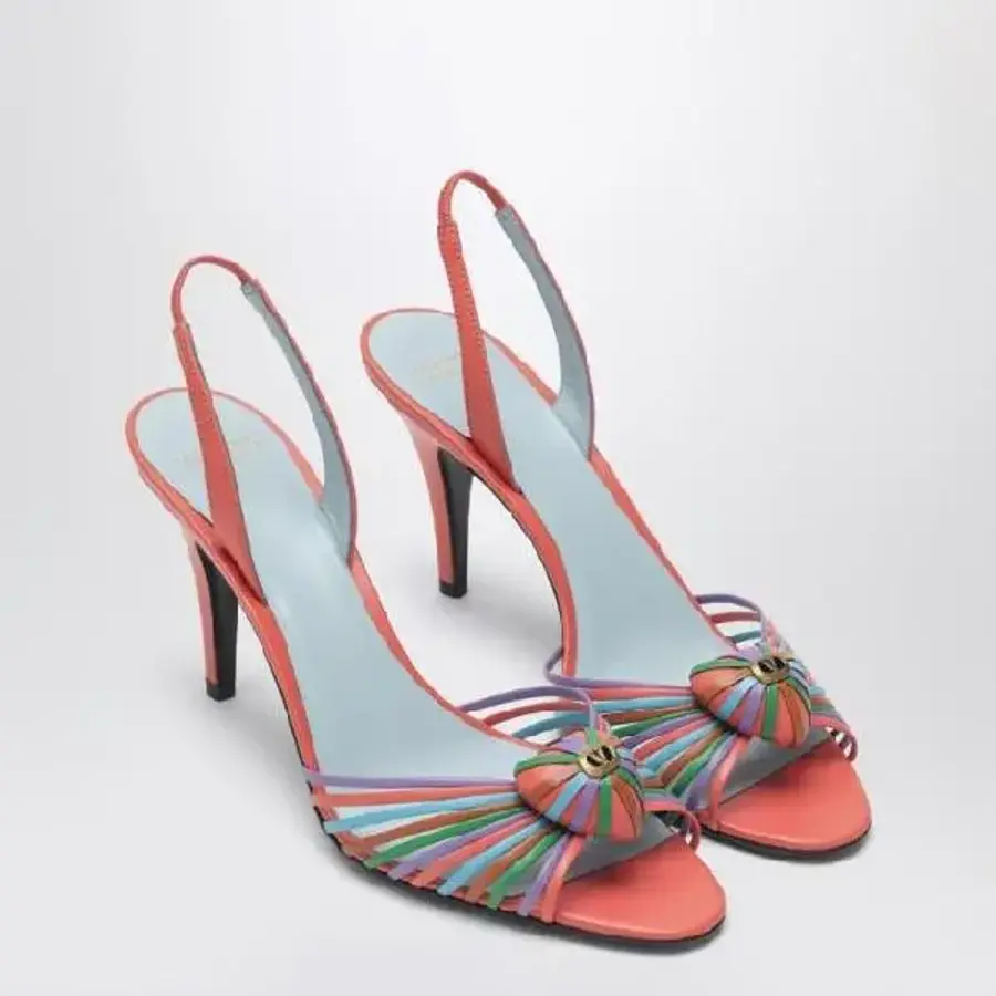 �߷�Ƽ�� ����ٴ� Royal Sandal coral multicolor 8W2S0LU8PJS/XM_VALE-656_500-36.5 R