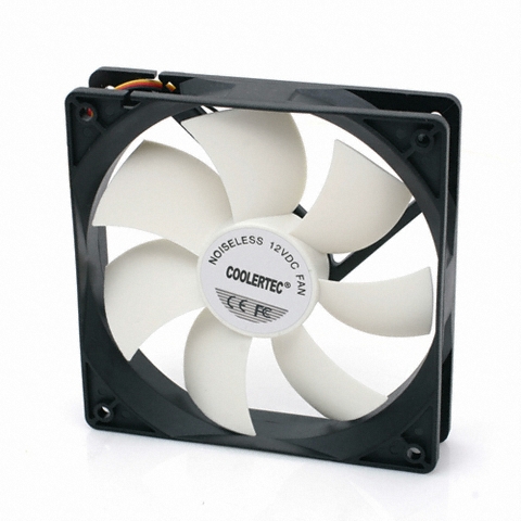 COOLERTEC CWF-12025 화이트 윙 팬
