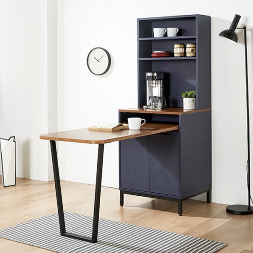 나무뜰 몽크 폭깊은 광파오븐 수납 식탁 상하부장 세트 600_이미지