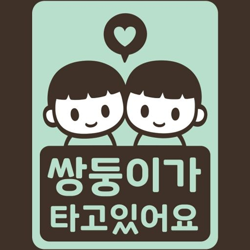 스튜디오치치카포 리틀메테오 아기가 타고 있어요 쌍둥이 형제_이미지