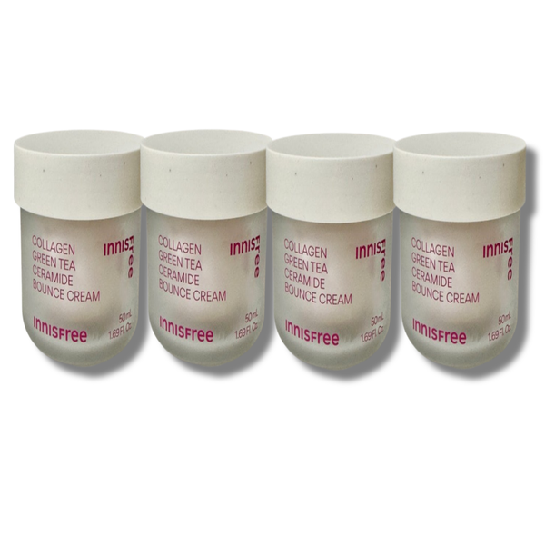 이니스프리 콜라겐 그린티 세라마이드 탄력장벽 크림 50ml (4개)_이미지