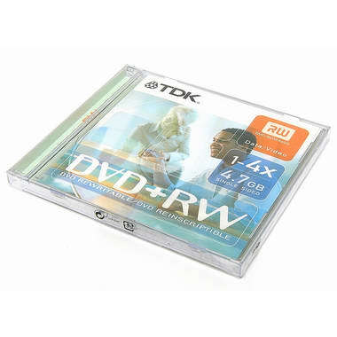 TDK DVD+RW 4.7GB 4x 쥬얼 10장