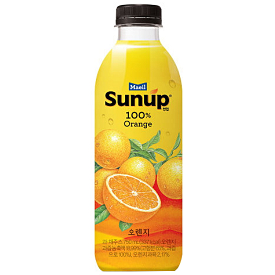 매일유업 썬업 오렌지 750ml (4개)_이미지