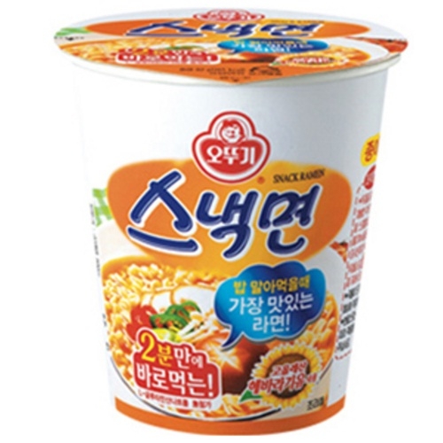오뚜기 스낵면컵 62g (30개)