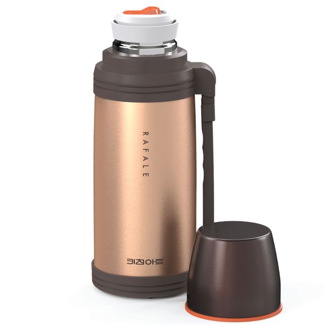 키친아트 라팔 골드메탈 보온보냉병 800ml (1개)_이미지