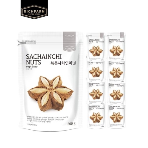 리치팜너트 볶음사차인치넛 200g (9개)