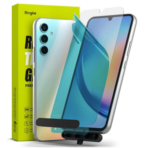 링케 갤럭시A34 템퍼드 글라스 강화유리 보호필름(액정 2매)