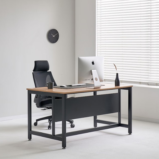 TS퍼니처 TS-03 LPM 가림막 철재 책상 (1800x800)_이미지