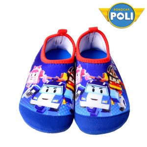 오션 로보카폴리 아쿠아슈즈 폴리 레스큐 큐티 유아 어린이 워터슈즈 23WS-R01 170 블루