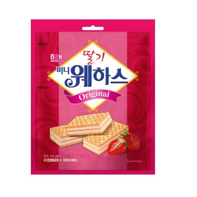 해태제과 딸기 미니 웨하스 150g (3개)