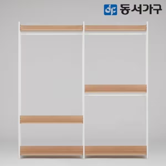 동서가구 토미 플러스 드레스룸 3단 행거 2000