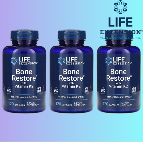 라이프익스텐션 비타민K2 함유 본 리스토어 120캡슐 (3개)_이미지