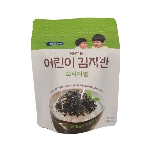 베베쿡 처음먹는 어린이 김자반 오리지널 25g (2개)_이미지
