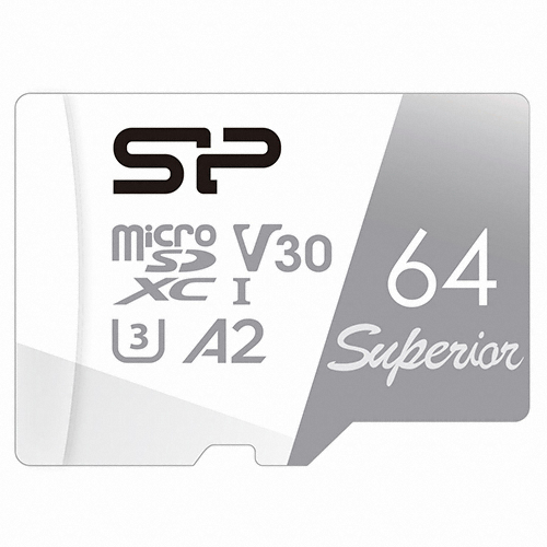 실리콘파워 micro SD Superior A2 (64GB)_이미지