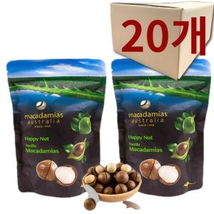 [불명] Macadamias Australia 바닐라맛 통마카다미아 225g (20개)